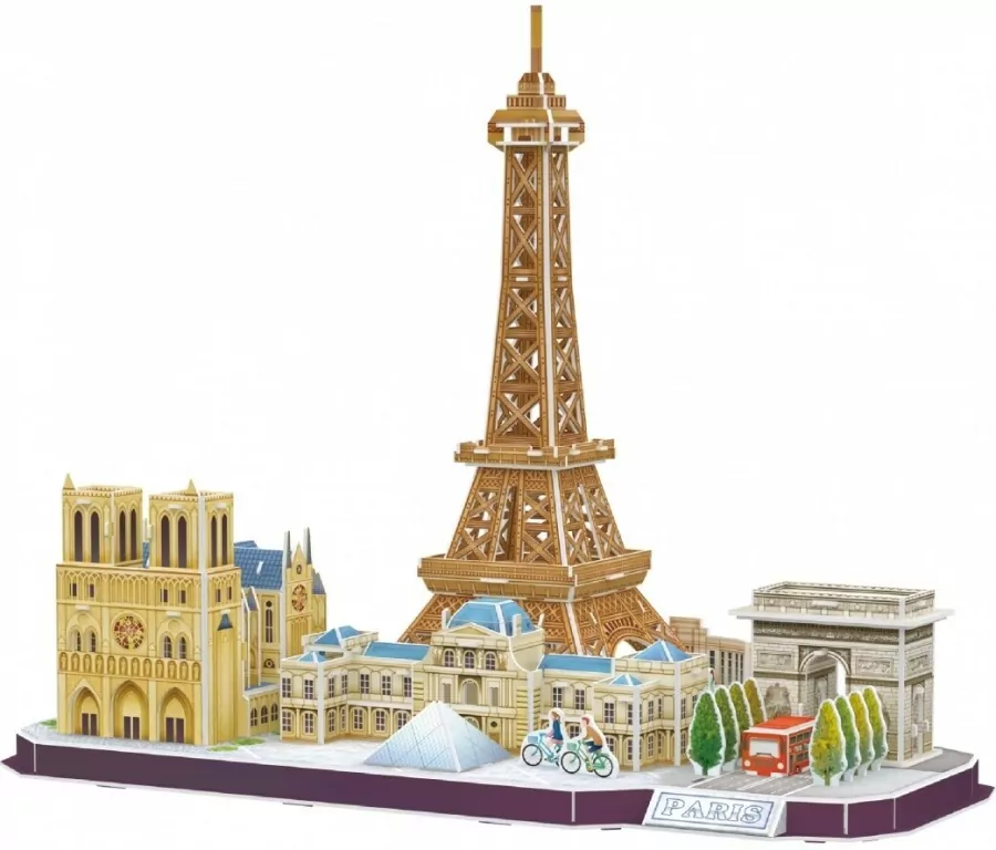 Puzzle 3D. City Line Paris - tantis.pl