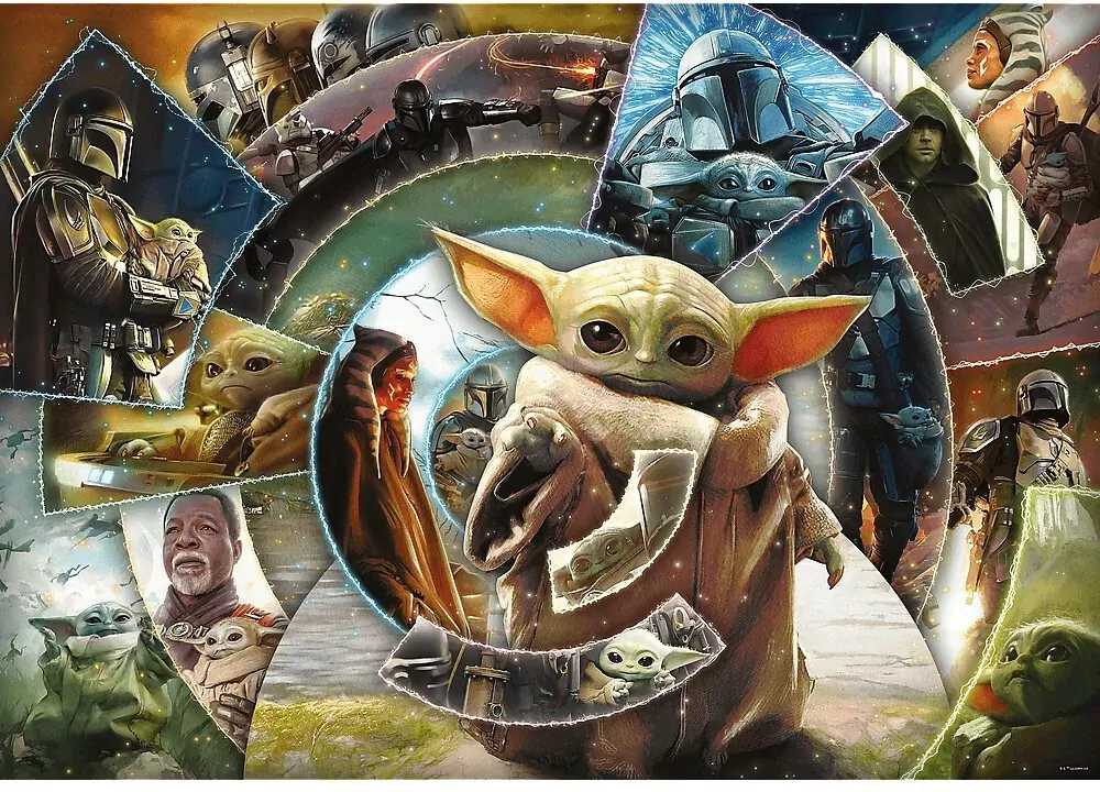 Puzzle 1000 Star Wars Podróż Grogu TREFL - tantis.pl