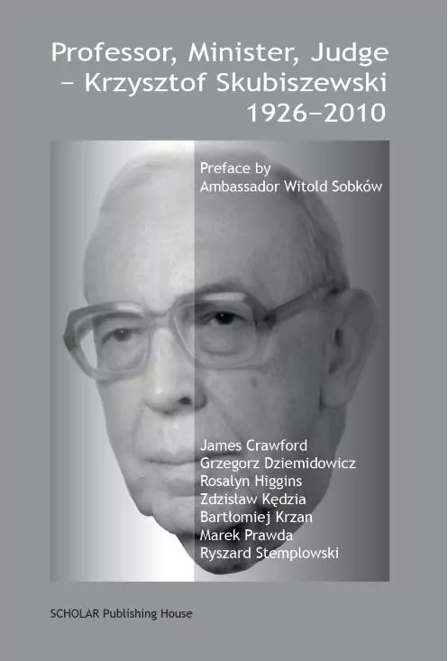 Professor, Minister, Judge: Krzysztof Skubiszewski - tantis.pl