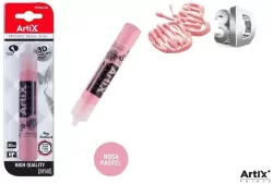 Farba strukturalna 3D różowy 30ml