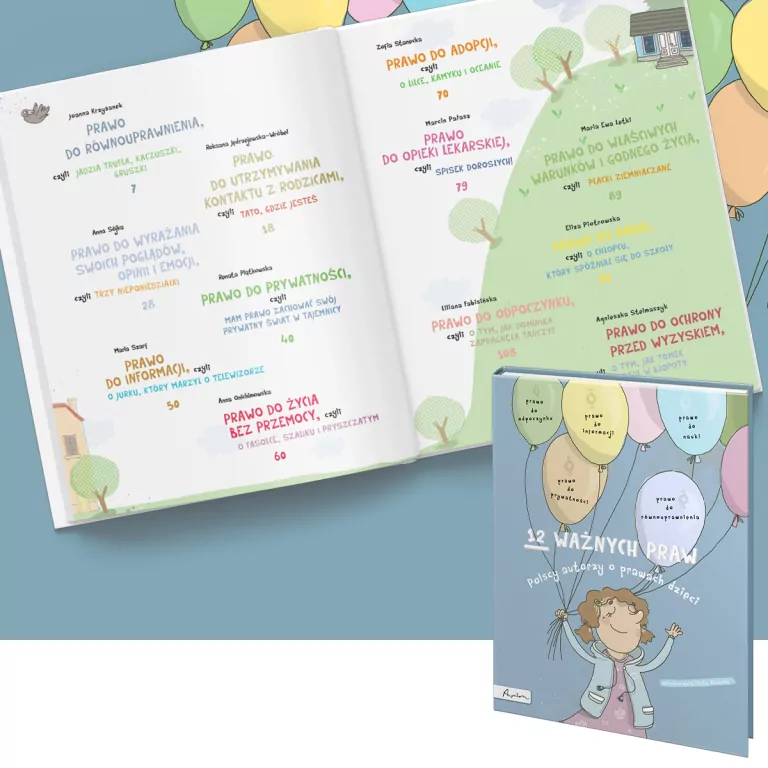 12 ważnych praw. Polscy autorzy o prawach dzieci - tantis.pl