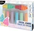 Kreda jumbo lody włoskie 8 elementów KIDEA - tantis.pl