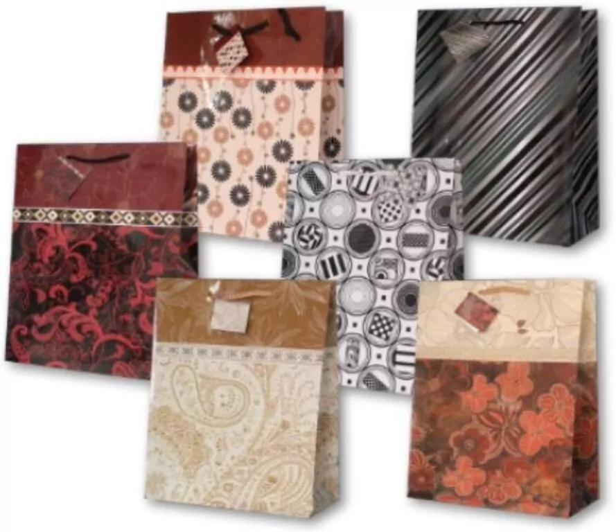 Torebka ozdobna laminowana PL-2 zestaw 40 grafika - tantis.pl