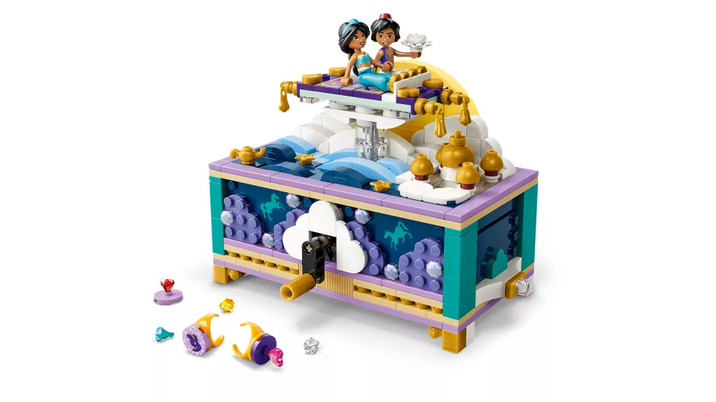 LEGO® Szkatułka na biżuterię Dżasminy 43295 - tantis.pl