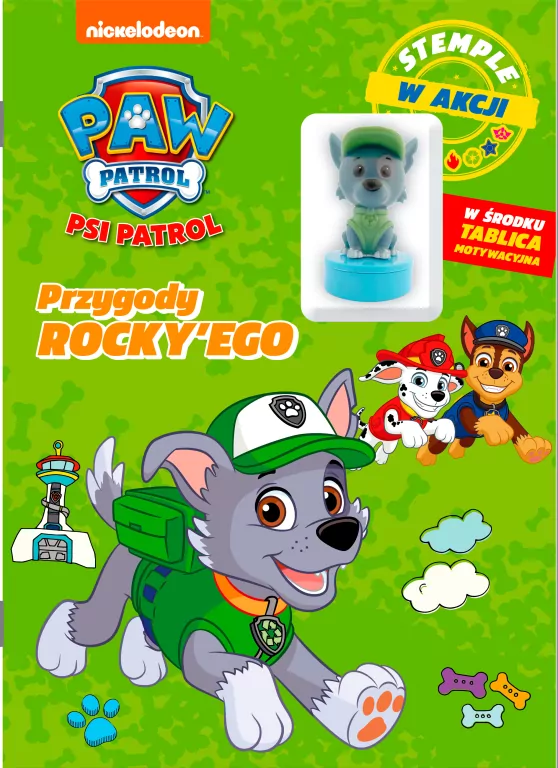 Przygody Rocky'ego. Stemple w akcji 3. Psi Patrol - tantis.pl