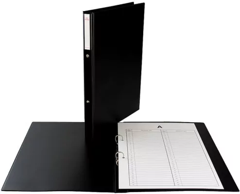 Teczka akt osobowych A4 PVC, czarna