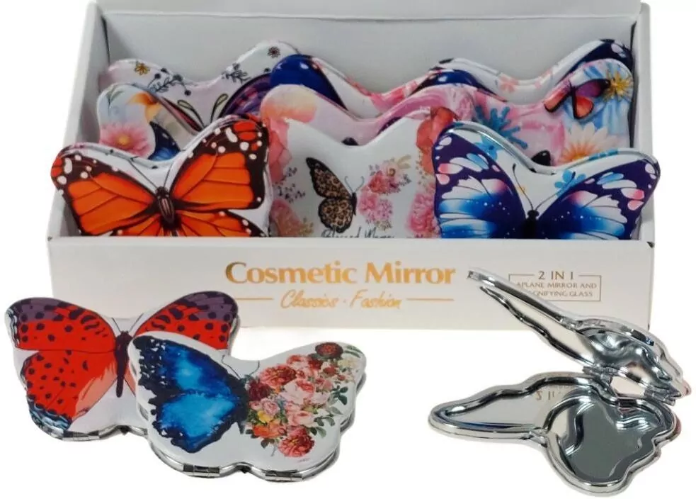 Lusterko motyl, 12 sztuk - tantis.pl