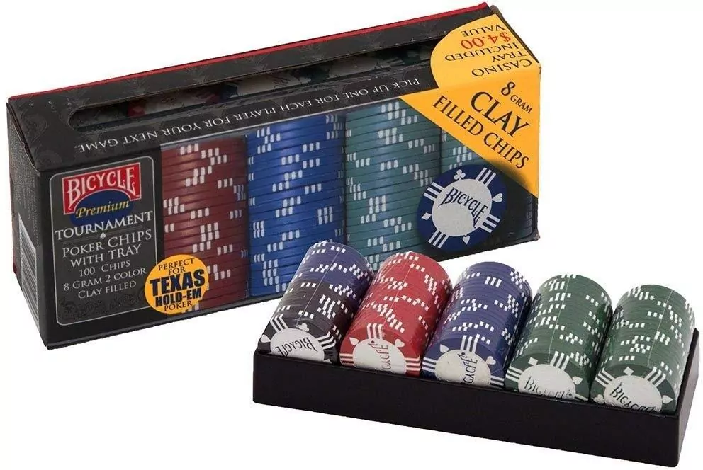 Poker Bicycle. 100 żetonów - tantis.pl