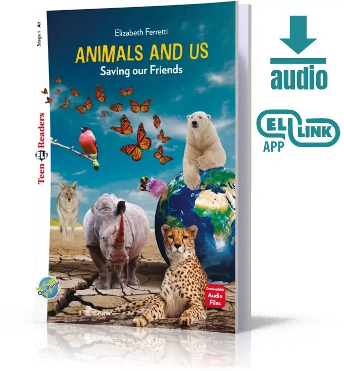 Animals and us - Saving our Friends + audio mp3 - tantis.pl