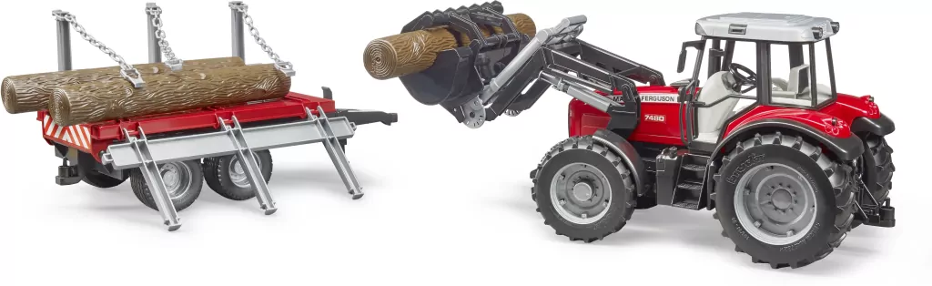 Traktor Massey Ferguson 7480 z ładowaczem czołowym - tantis.pl