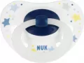NUK. Signature Night. Smoczki. 0-6 miesięcy. Biały i niebieski - tantis.pl