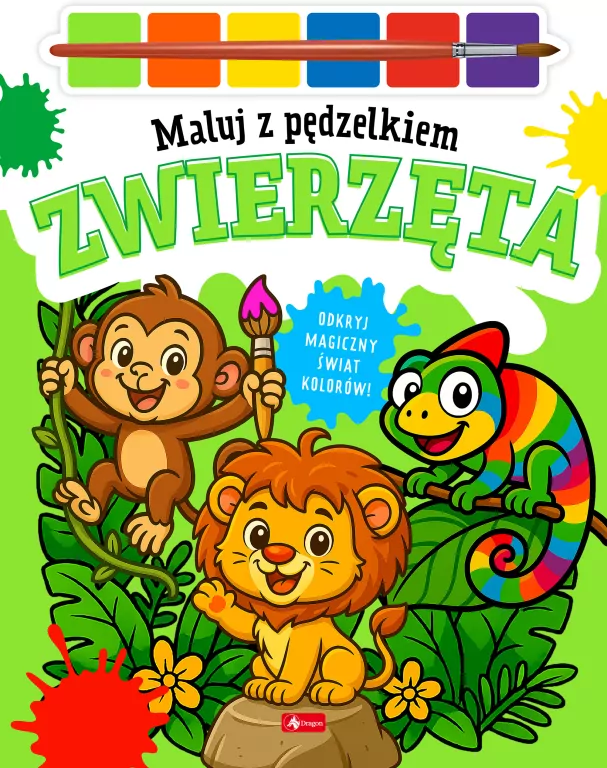 Maluj pędzelkiem. Zwierzęta - tantis.pl