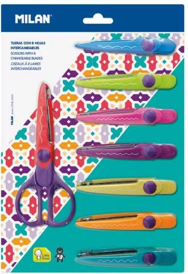 Nożyczki do wycinania wzorów z 8 ostrzami - tantis.pl