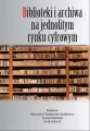 Biblioteki i archiwa na jednolitym rynku cyfrowym - tantis.pl