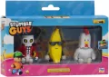 Stumble Guys Mini Action Figures 3 Pack B Banana Guy Chicken Capt Nohart - tantis.pl