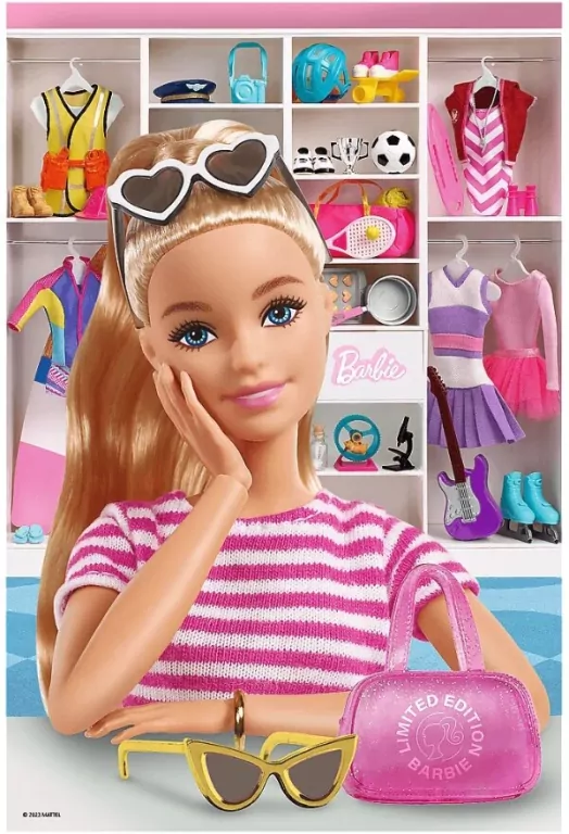 Puzzle 100 Poznaj Barbie - tantis.pl