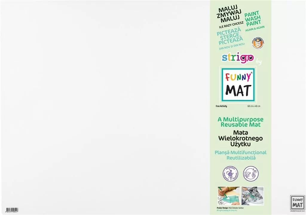 Mata transparentna Bez wzoru Funny Mat STRIGO - tantis.pl