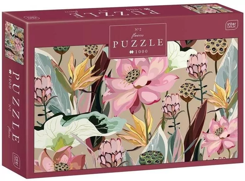 Puzzle 1000. Flowers 2 - tantis.pl