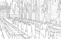 Harry Potter. Kolorowanka. Magiczne miejsca i... - tantis.pl