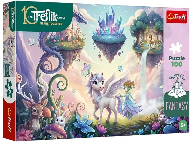 Puzzle 100 Magiczne światy TREFL - tantis.pl