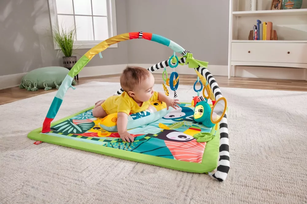 Fisher Price. Mata edukacyjna 3w1. Las tropikalny - tantis.pl