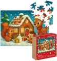Puzzle drewniane 50 Świąteczni Przyjaciele ALEX - tantis.pl
