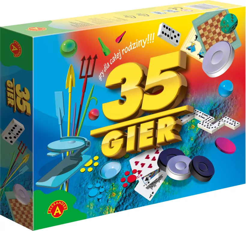 35 gier. Gry dla całej rodziny - tantis.pl