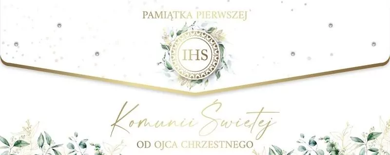 Karnet Komunia - tantis.pl