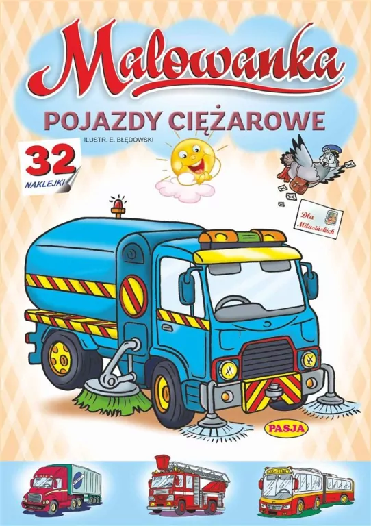 Malowanka - Pojazdy ciężarowe - tantis.pl