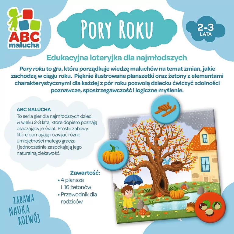Pory roku. Gra Edukacyjna ABC Malucha - tantis.pl