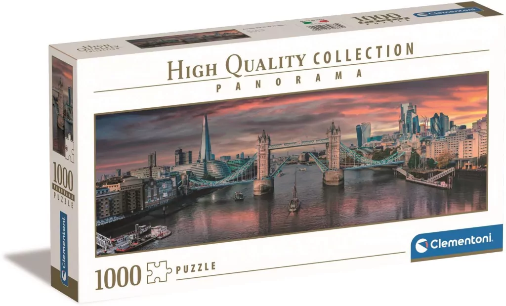 Puzzle 1000 Panorama HQ Across the River Thames - tantis.pl
