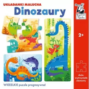 Dinozaury. Układanki malucha - tantis.pl