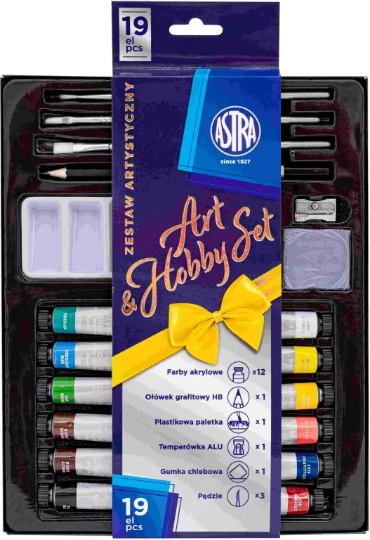 Zestaw artystyczny Astra Art&Hobby 19el - tantis.pl