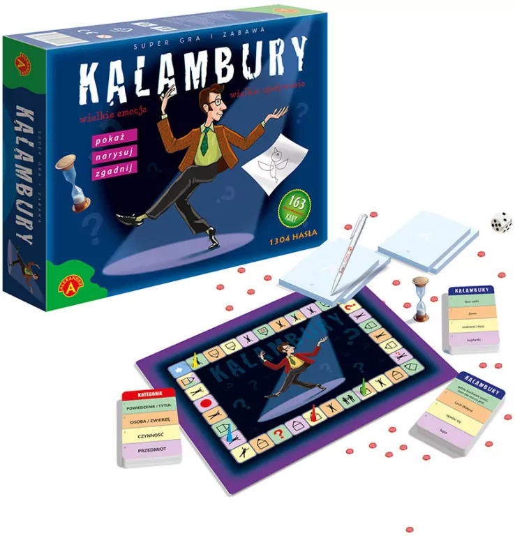 Kalambury. Pokaż, narysuj, zgadnij - tantis.pl