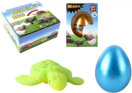 Jajko z rosnącym żółwiem