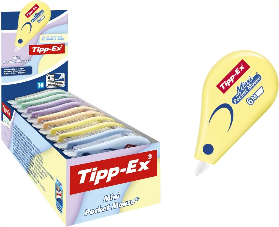Korektor w taśmie Tipp-Ex Mouse (10szt) BIC - tantis.pl