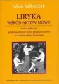 Liryka wśród aktów mowy - tantis.pl