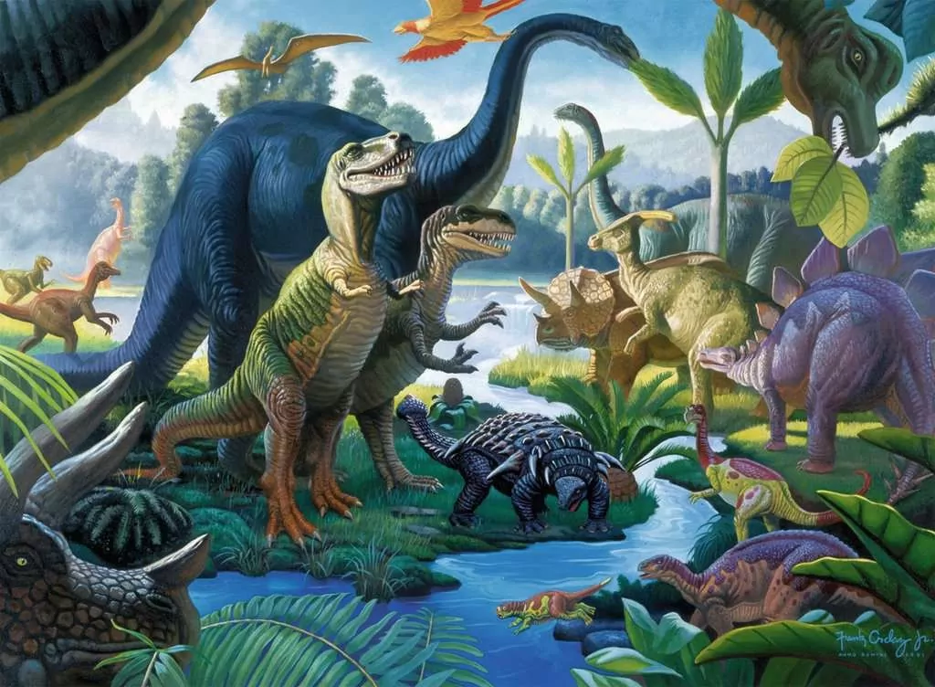 Ravensburger. Puzzle 100  XXL. Kraina gigantów - tantis.pl