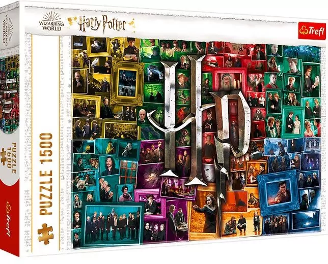 Puzzle 1500. Harry Potter Na przestrzeni filmów - tantis.pl