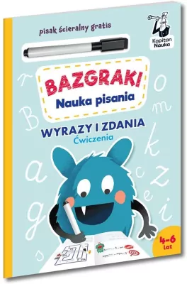 Bazgraki Nauka pisania. Wyrazy i zdania. Kapitan Nauka