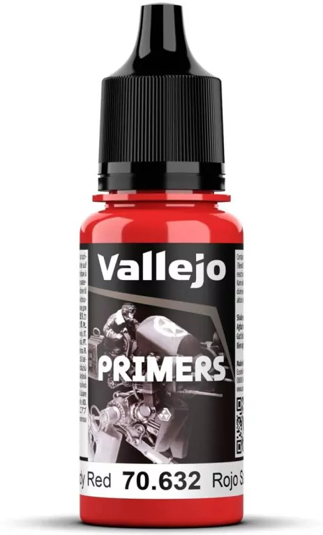 Vallejo: 70.632 - Primers - Bloody Red (18 ml) - tantis.pl