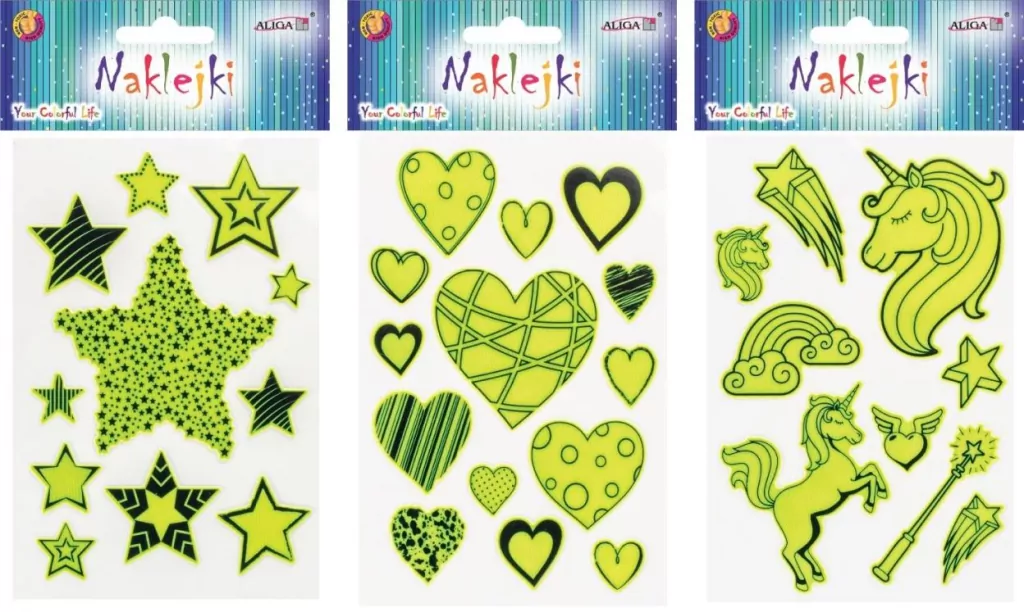 Naklejki odblaskowe MIX - tantis.pl