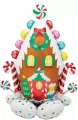 Balon foliowy AirLoonz domek z piernika 81x129cm - tantis.pl