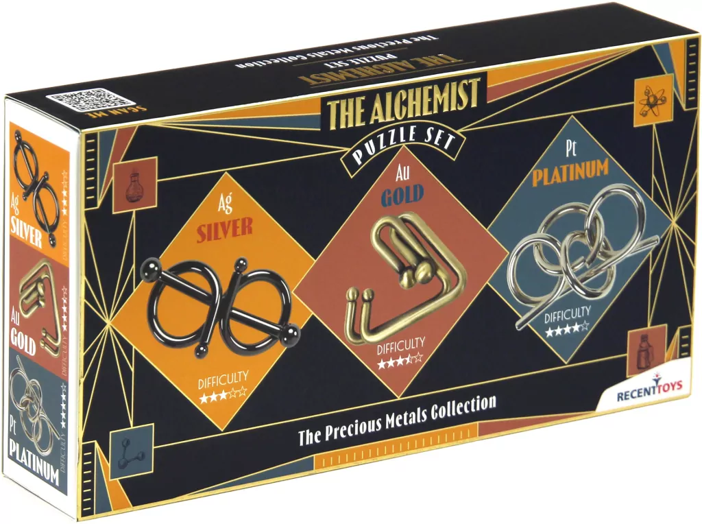The Alchemist Puzzle - zestaw 3 łamigłówek - tantis.pl