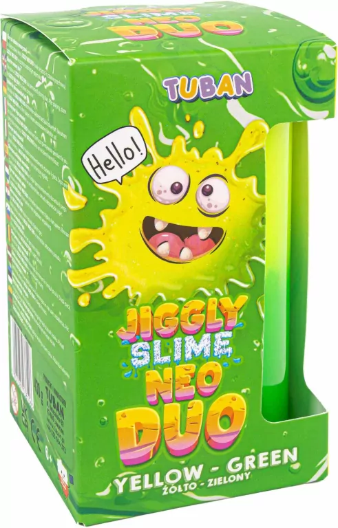 Jiggly Slime Neo Duo żółto-zielony - tantis.pl