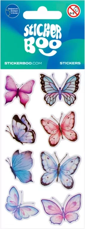 Naklejki Sticker BOO Motyle mix - tantis.pl