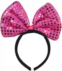 Kokarda na opasce różowa