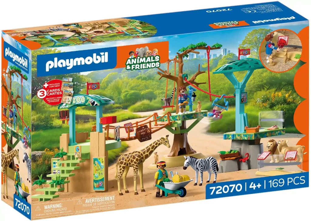 Playmobil Zoo Park wspinaczkowy w dziczy 72070 - tantis.pl