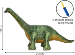Balon foliowy Dino Brachiozaur 213x86x129cm