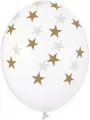 Balony Gwiazdki Crystal Clear 30cm - tantis.pl